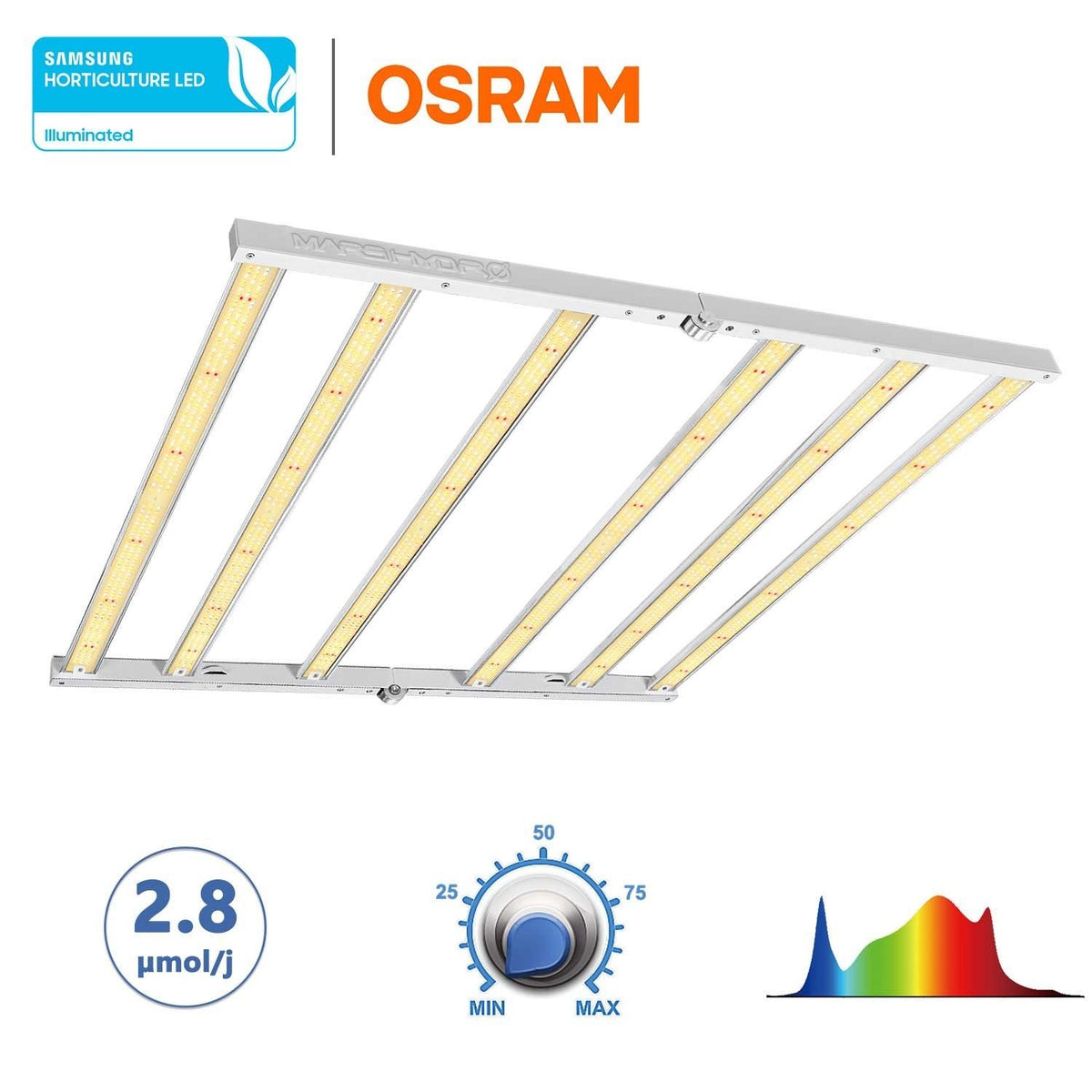 MARS HYDRO FC 4800 SAMSUNG LM301B OSRAM 480W LED GROW LIGHT